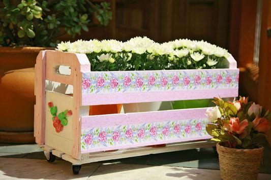 DIY Wood Crate Up-cycle Ideas and Projects