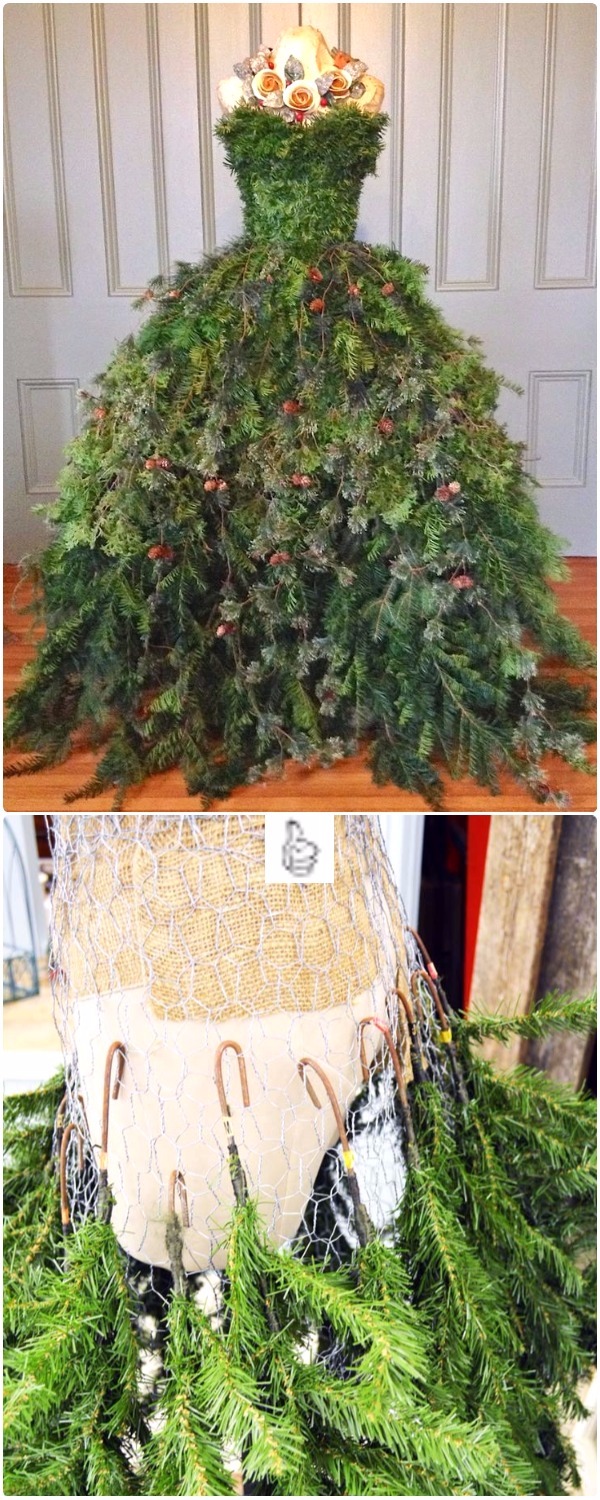DIY Mannequin Christmas Tree Tutorial & Ideas Video