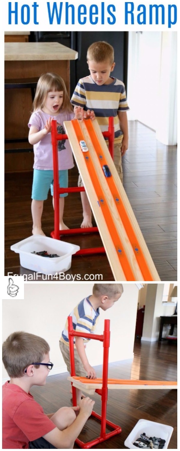 DIY Kids Race Car Track Ideas & Tutorials Indoor + Outdoor