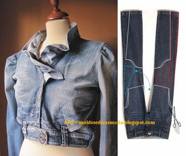 Stylish Ways to Alter Old Jeans into New Fashion-Turn Old Jeans into ...