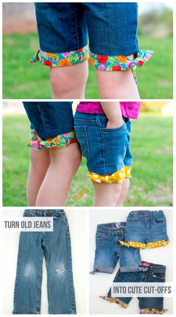 Fashion Hack: Ways to Turn Worn Jeans into Jean Shorts- DIY Summer ...